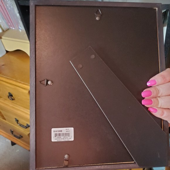 Dennis Daniels 8"x 10" Ebony (W41) Classic Wood Picture Frame #W4108E (New) - Picture 4 of 7